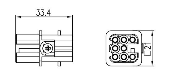 HD 008 Female Insert Specification